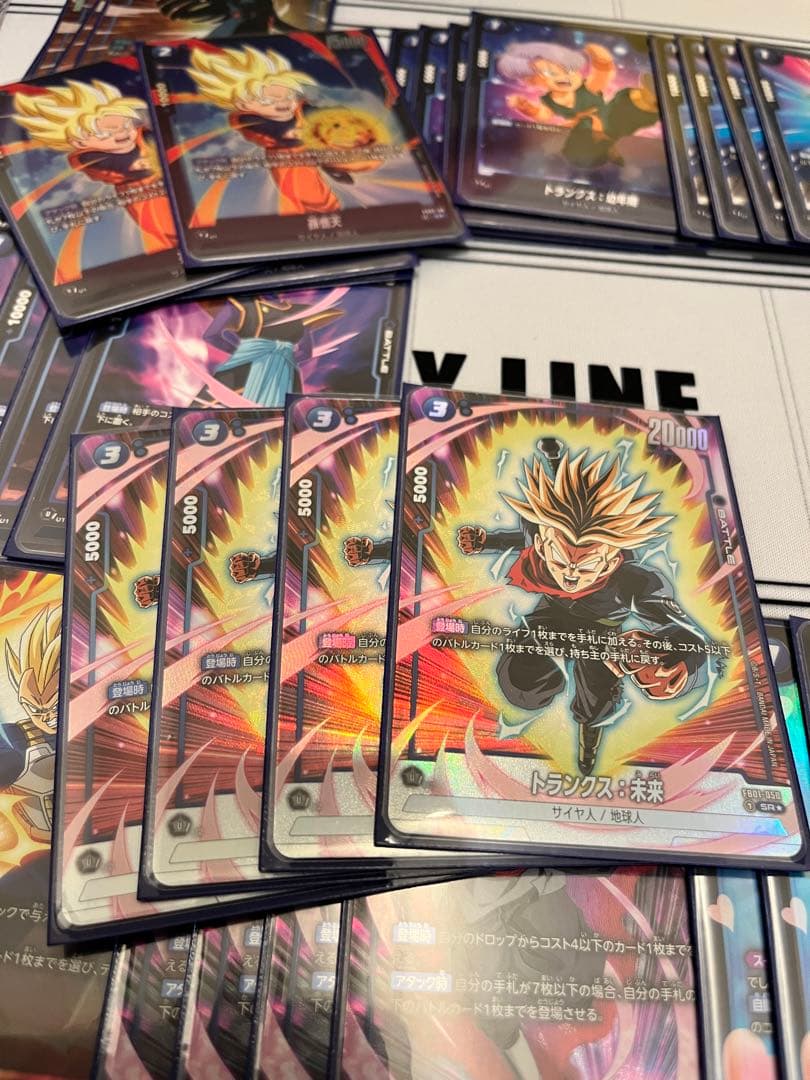 フュージョンワールド　ゴクウブラック　構築済みデッキ　ほぼ全部パラレル