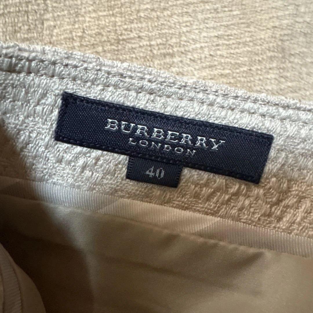 新品未使用 タグ付き BURBERRY LONDON ウール スカート 40