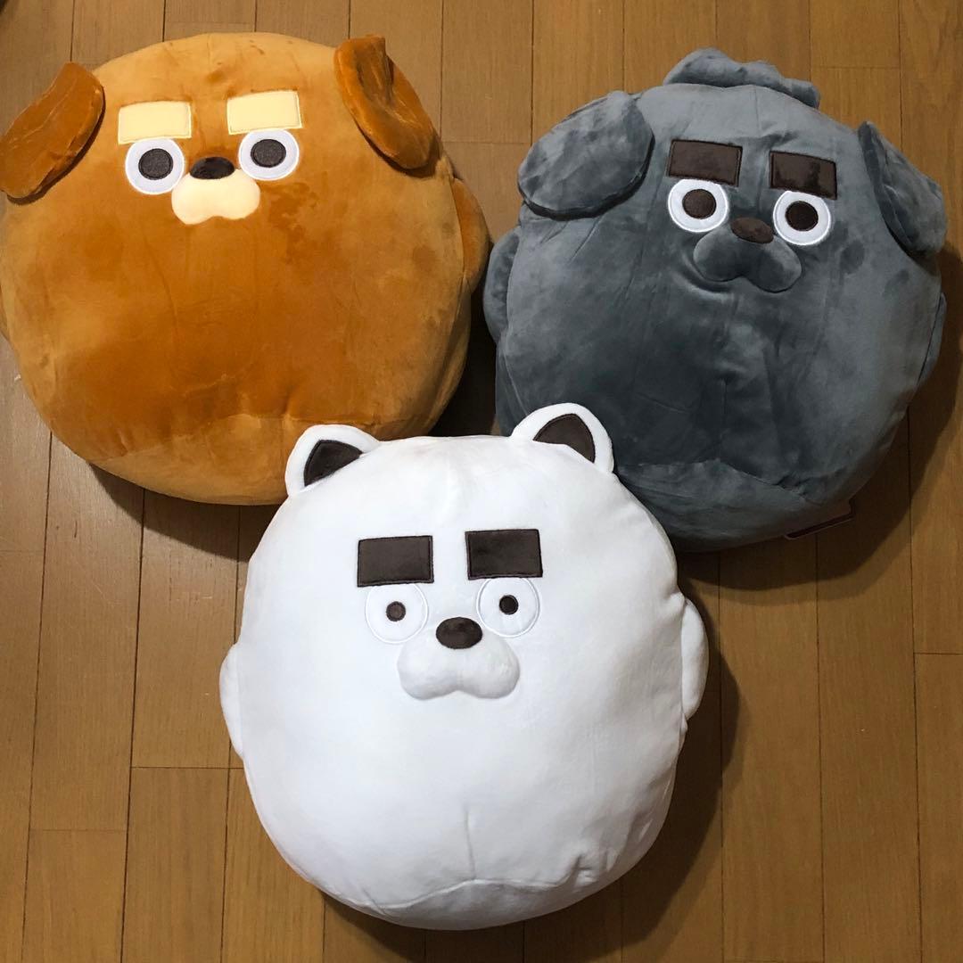 ぬ。それは、眉毛の太い犬。　ましゅもっち　ぬいぐるみ　namco ひろくま