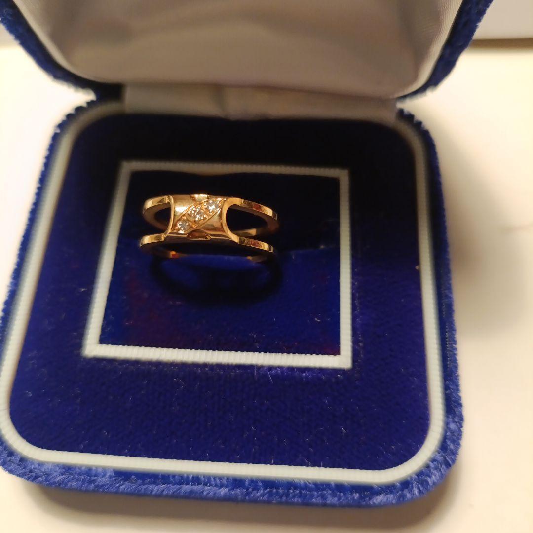 K18メレー3psF.Ring