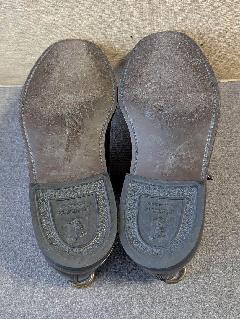 REGAL 2504 プレーントゥ ブラック