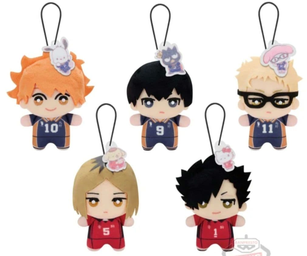 ハイキュー サンリオ ちみっともぬい コンプ