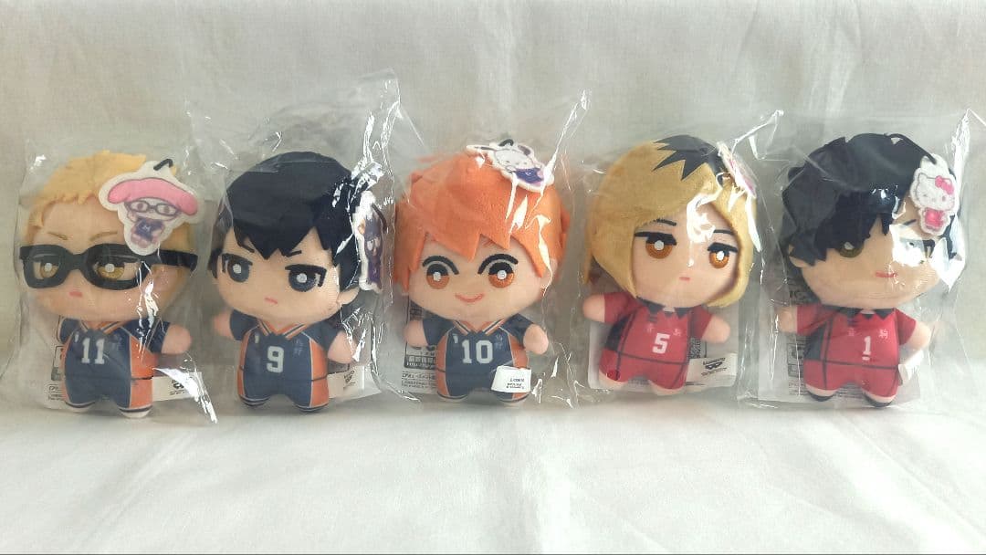 ハイキュー サンリオ ちみっともぬい コンプ