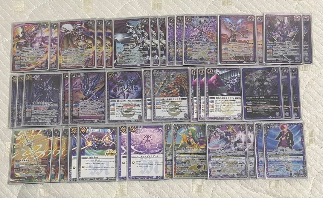 バトルスピリッツ　竜騎士　デッキ＆スリーブ