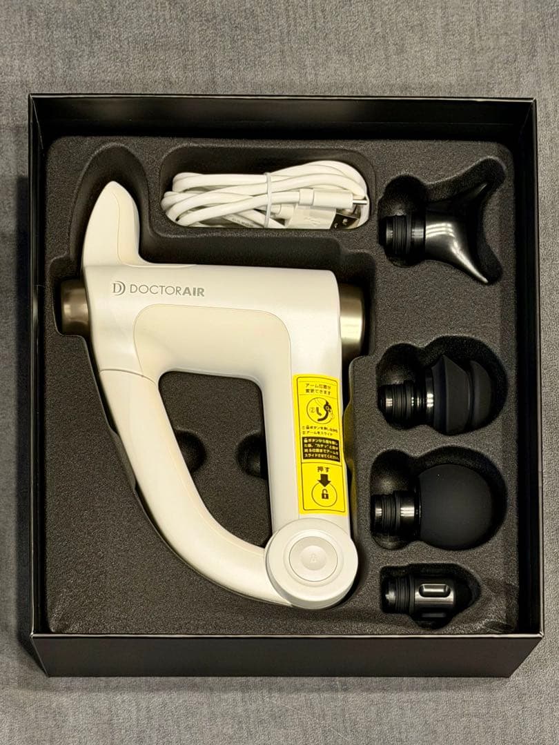 DOCTOR AIR マッサージガン ホワイト REG-07