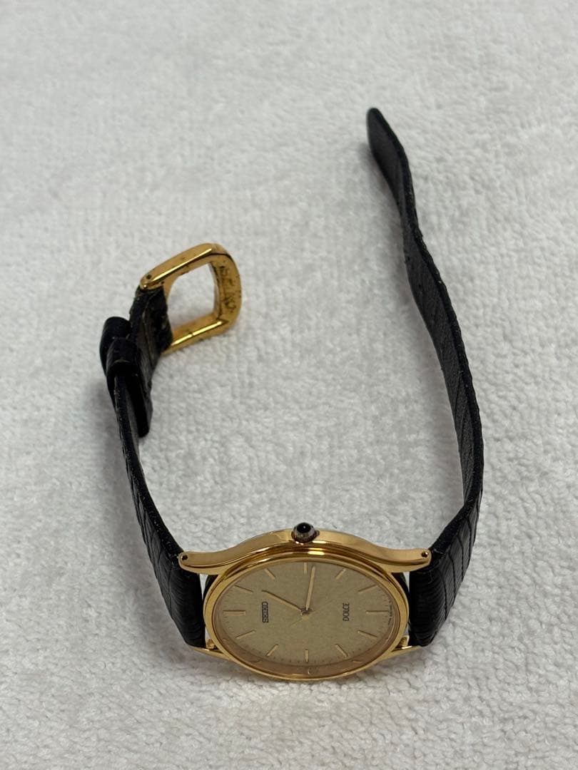 【美品】セイコー ドルチェ クォーツ【8J41-6100】【稼働品】メンズモデル