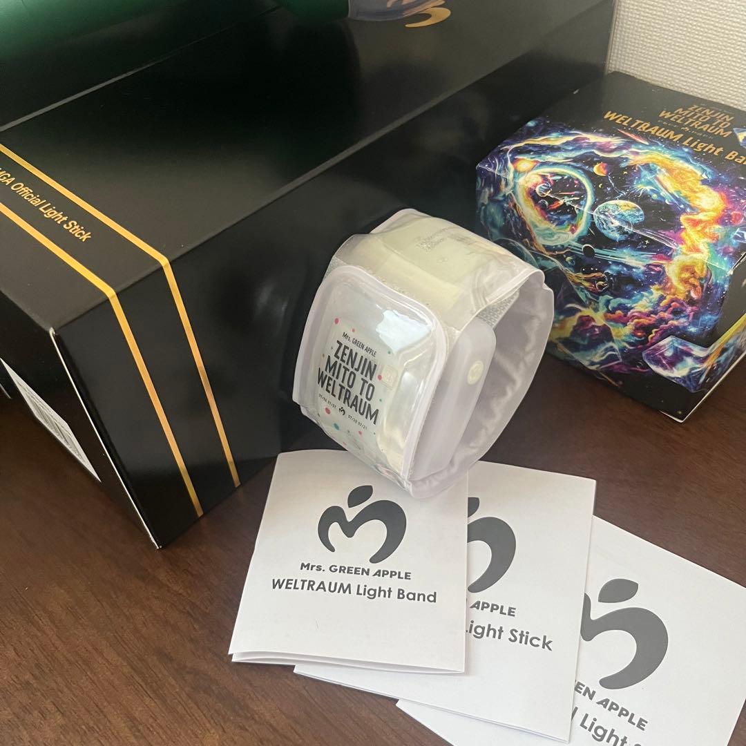 ミセスグリーンアップル　ライトスティック　ペンライト　ライトバンド　ゼンジン