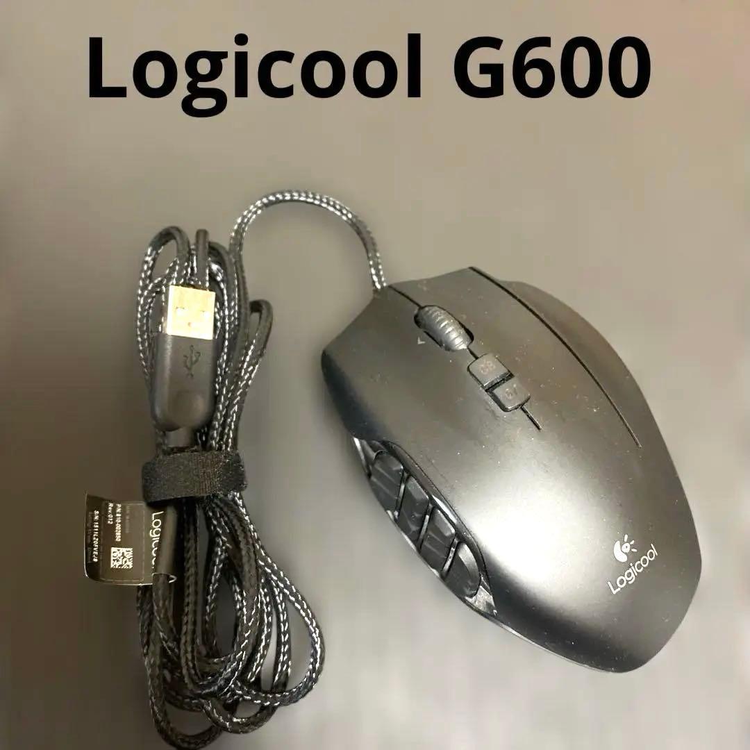 Logicool ロジクール　G600 ゲーミングマウス　有線　動作確認済み