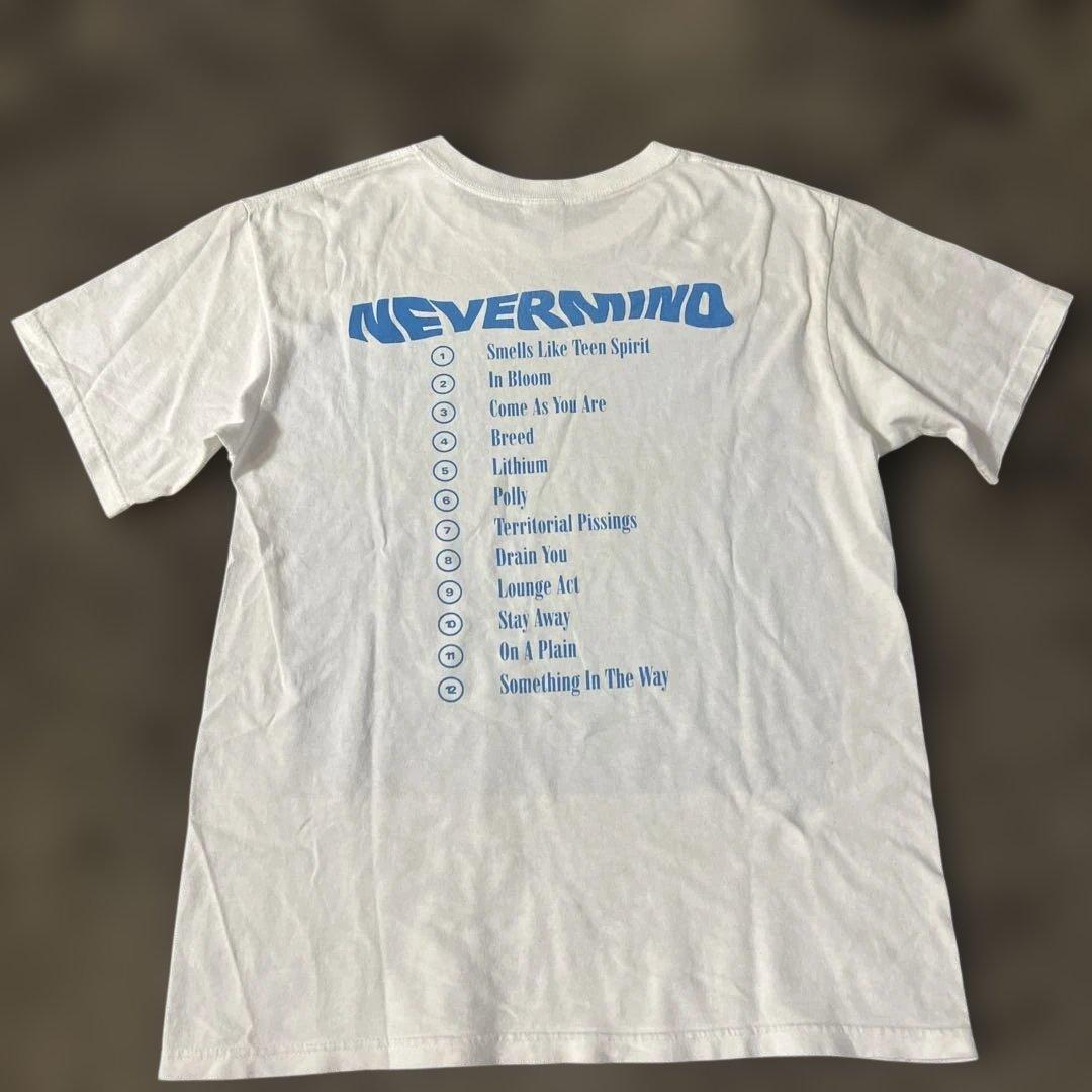 【希少】00's anvil NIRVANA NEVER MIND Tシャツ M
