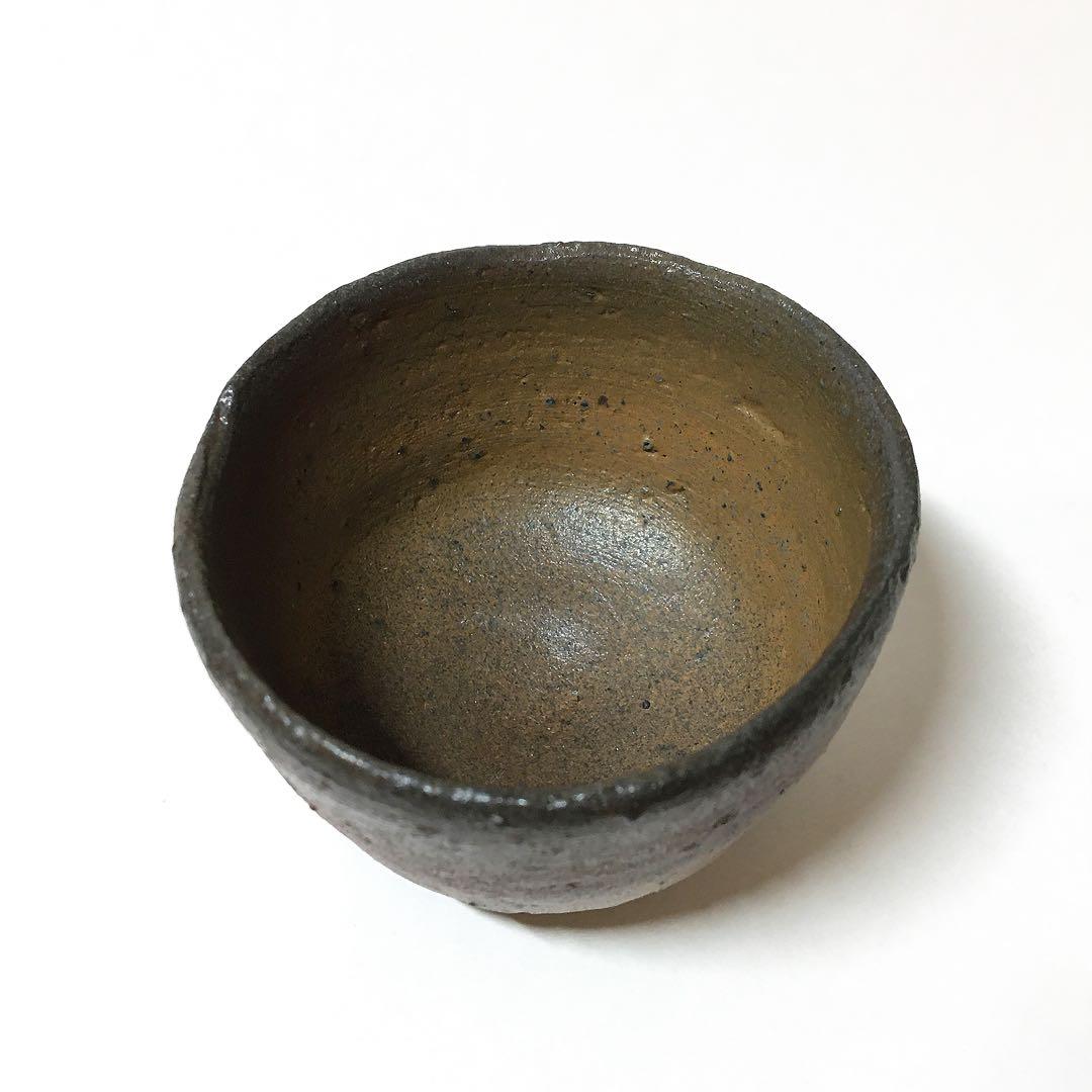池田省吾　種子島焼締　ぐい呑