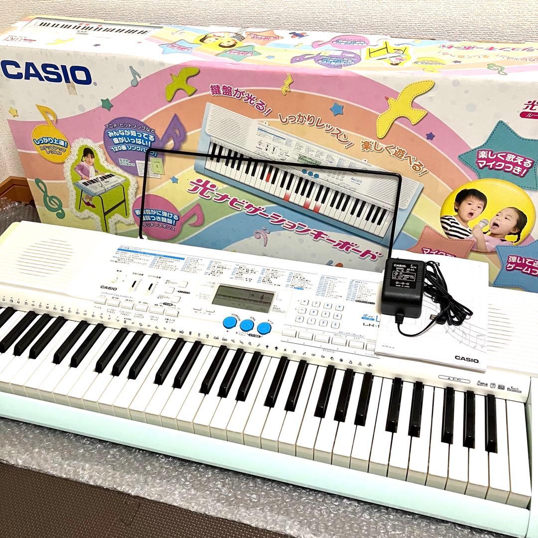 CASIO カシオ　電子ピアノ　電子キーボード　LK-108 ⭐️美品♪箱付き⭐️