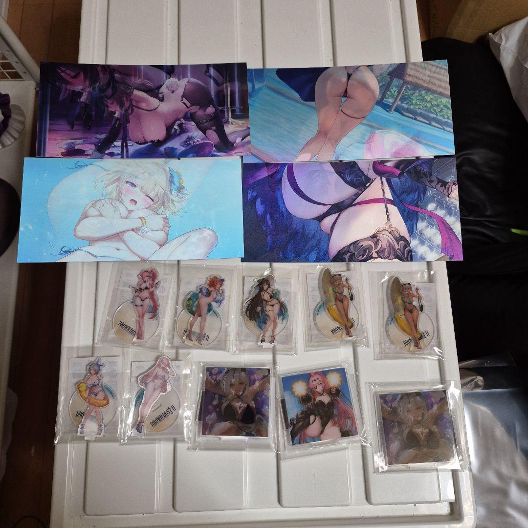 ブラウンダスト2　NEO3Dくじ　14点セット　まとめ売り