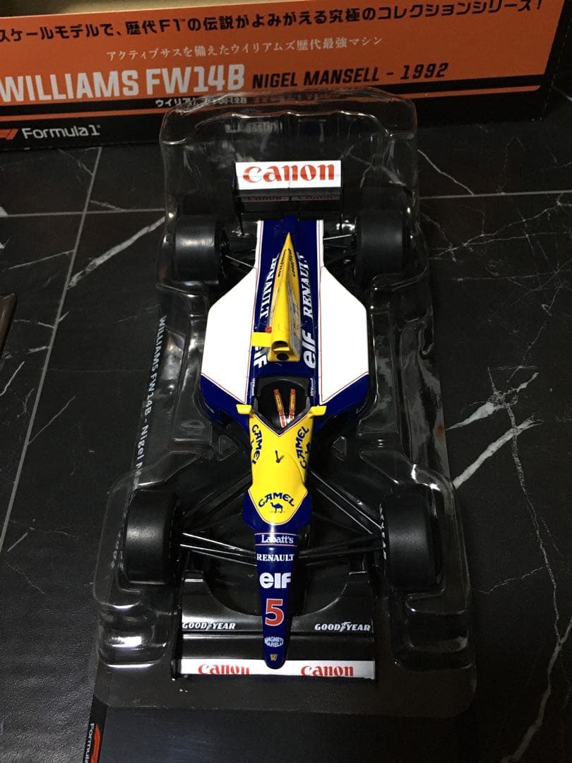 ビッグスケールF1コレクション　ウィリアムズ　FW14B キャメル仕様　1/24