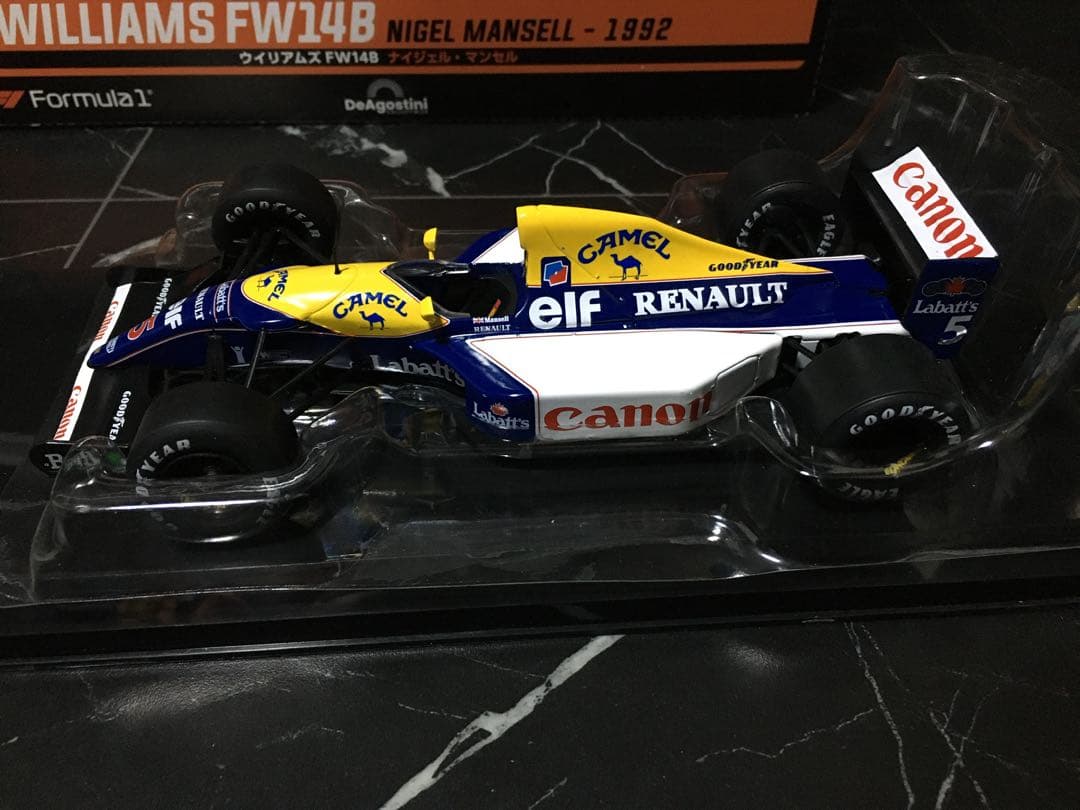 ビッグスケールF1コレクション　ウィリアムズ　FW14B キャメル仕様　1/24