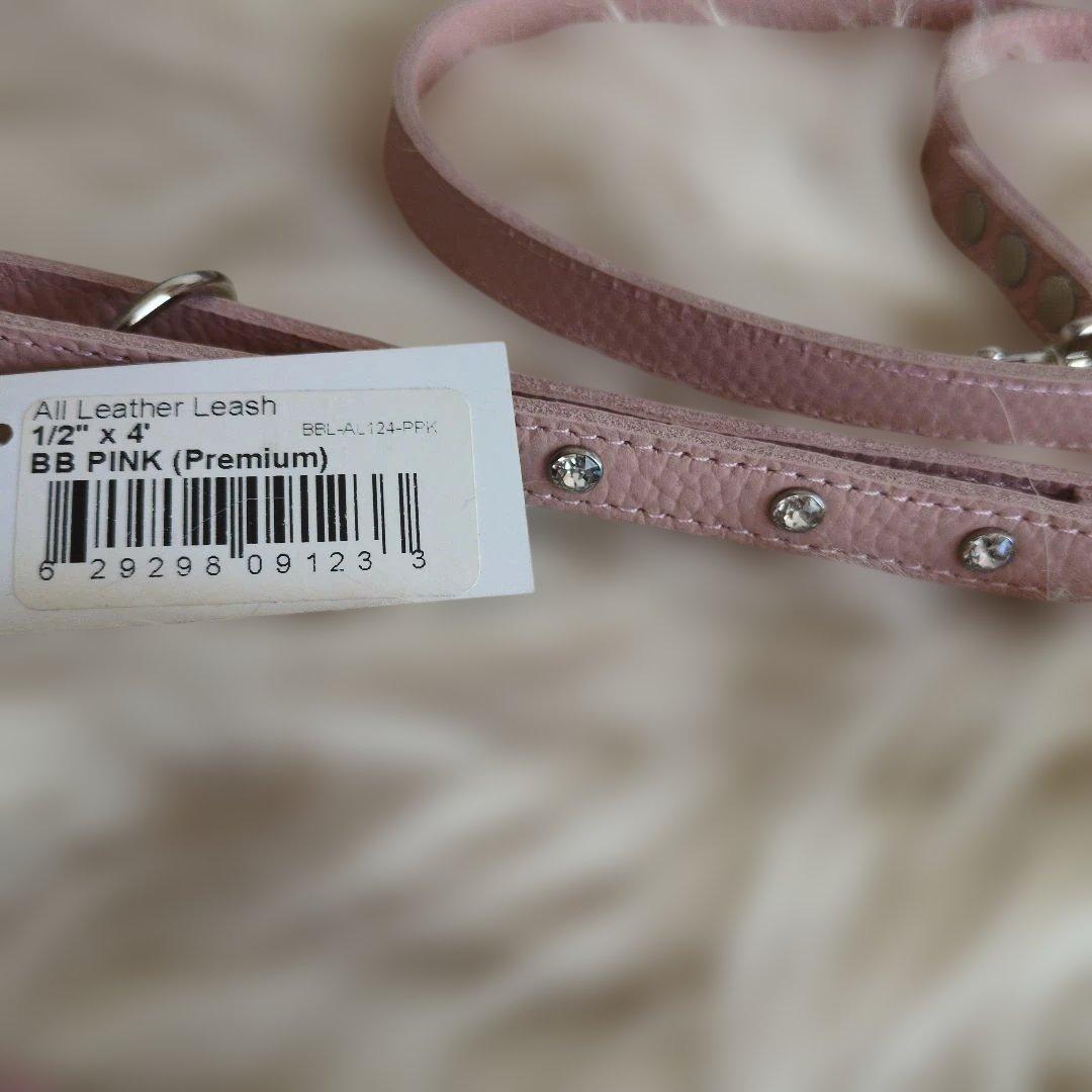 最終お値下げ♥️ bbベルト fa☆fa 新品リード、ハーネス本革セット