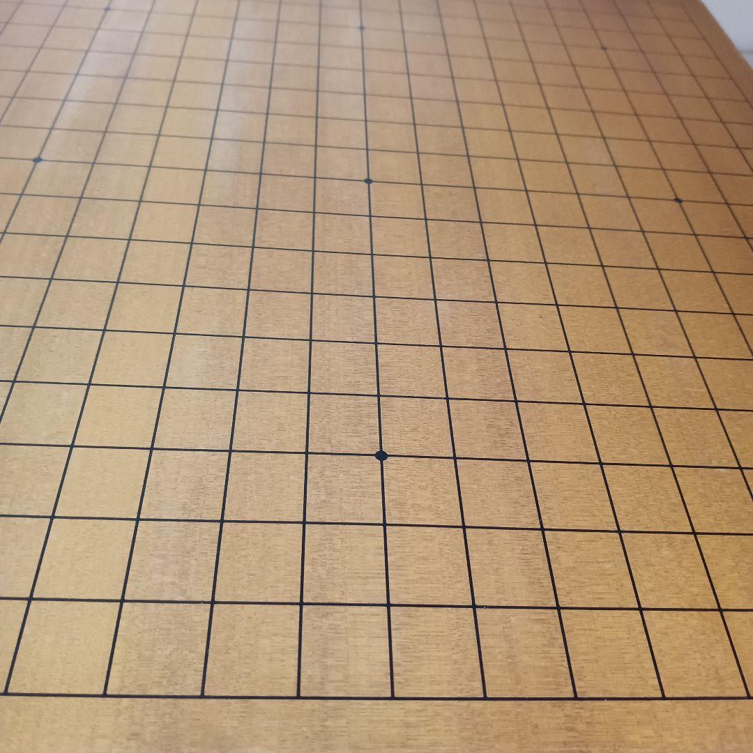 本榧　卓上碁盤　一枚板　天地柾 1寸9 高級　碁盤 囲碁盤 趣味　囲碁　卓上