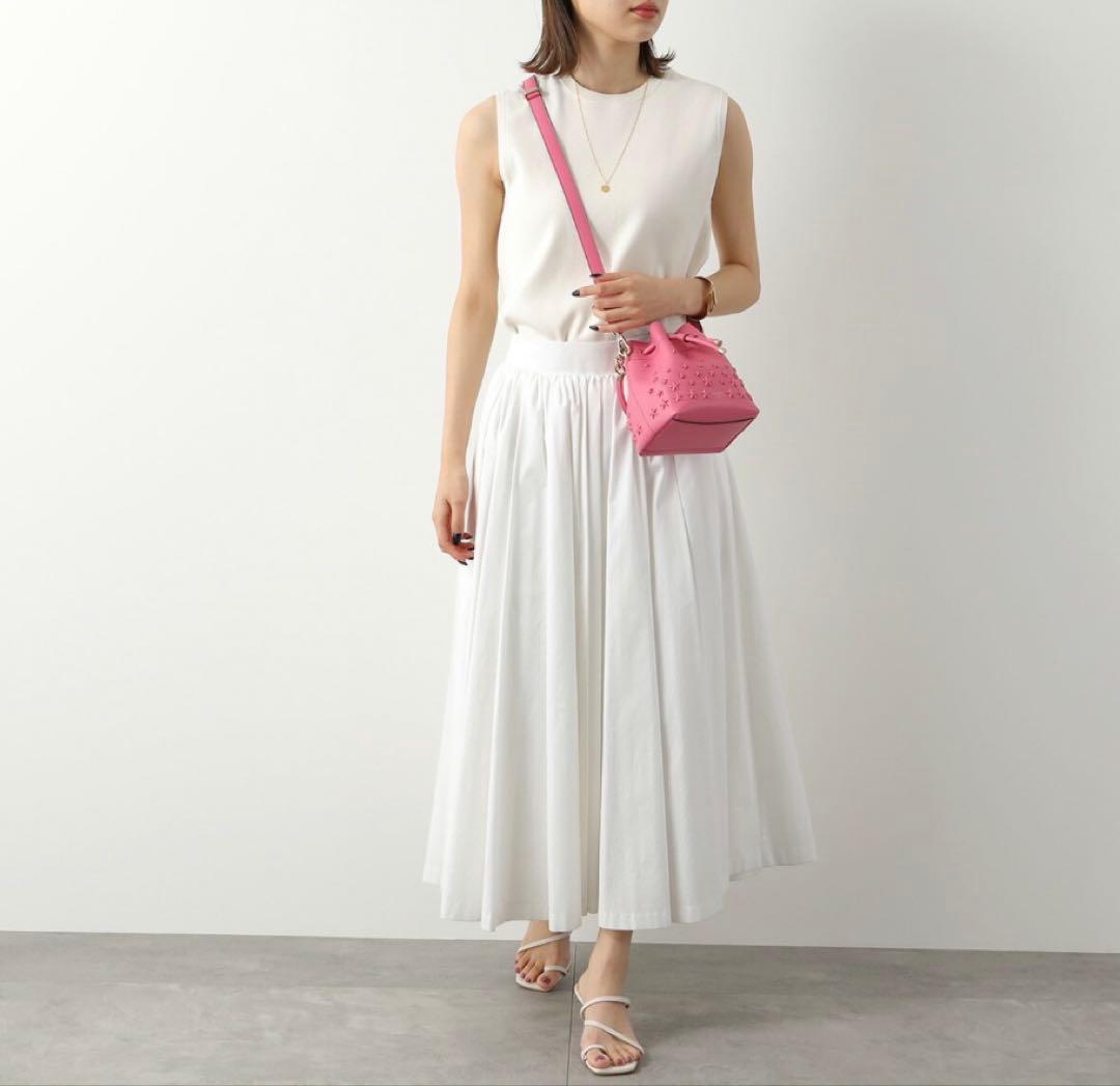 極美品 Jimmy Choo ジミーチュウ ショルダーバッグ ボンボンバケット