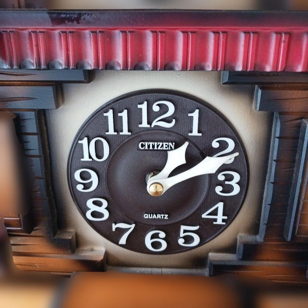 CITIZEN:鳩カッコウ/掛け置き兼用時計/限定品（大型サイズ）