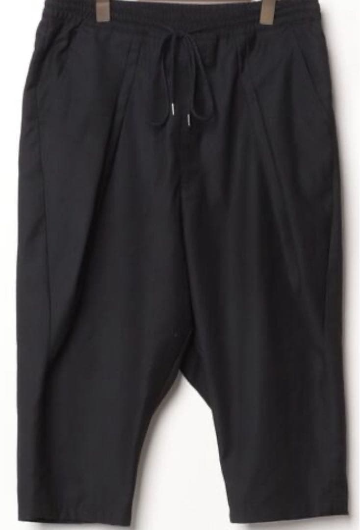 【美品】glamb グラムCropped pants クロップド ブラック
