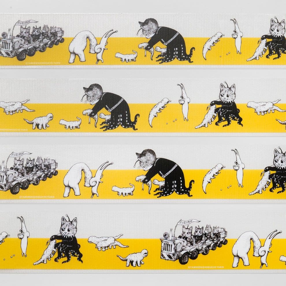 ヒグチユウコ CIRCUS 丸箱 養生テープ 11個 ギュスターヴ サーカス