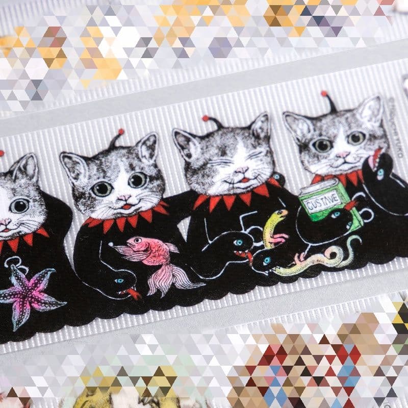 ヒグチユウコ CIRCUS 丸箱 養生テープ 11個 ギュスターヴ サーカス