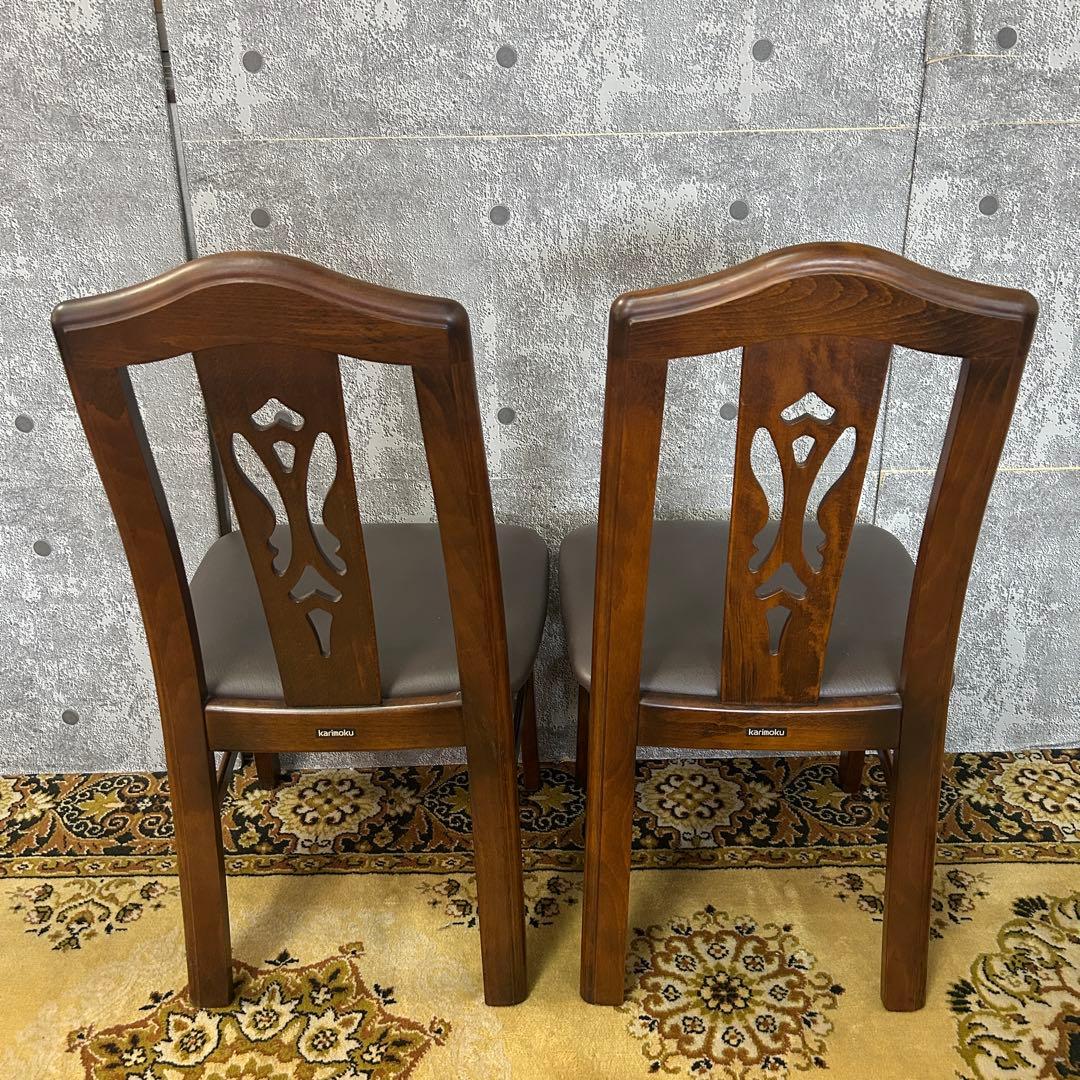 まりあ꧁カリモク家具 karimoku꧂ダイニングテーブル&チェア4脚