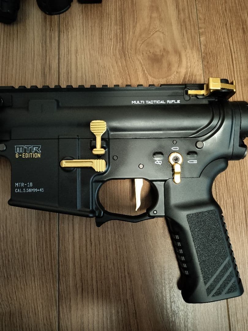 東京マルイ MTR16 GOLD mws MAGPUL ハンドストップ実物付き