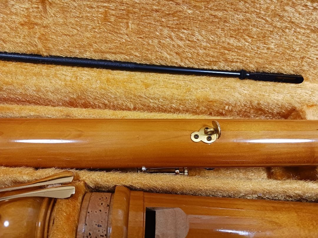 全音 バスリコーダー 5400B　メイプル 2023年8月にメーカーメンテ済