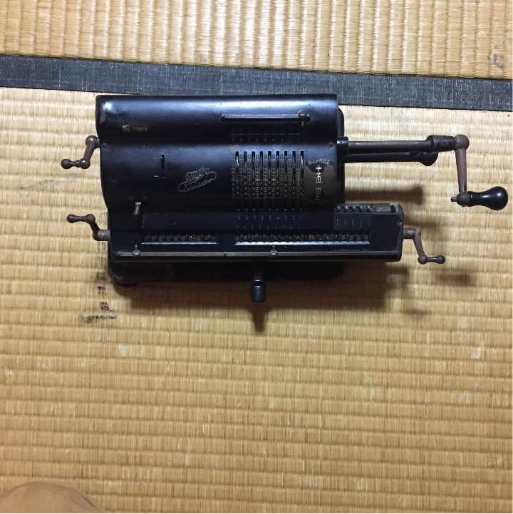 TIGER 手動式計算機 calculator アンティーク