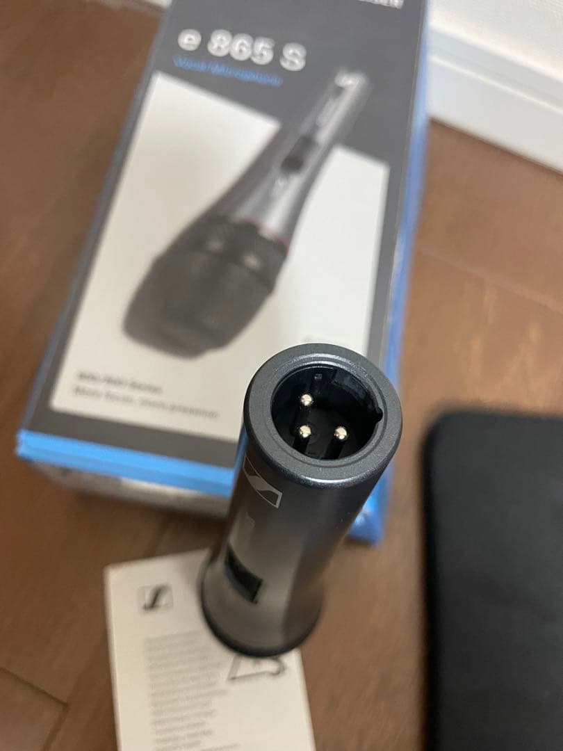 美品 Sennheiser シンセサイザーコンデンサーマイク e 865 S