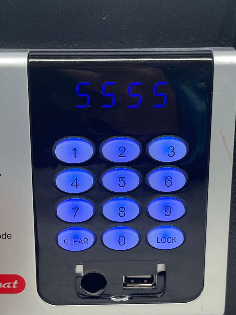 diplomat 貴重品保管庫 ホテルセーフ ブラック H25CS7021