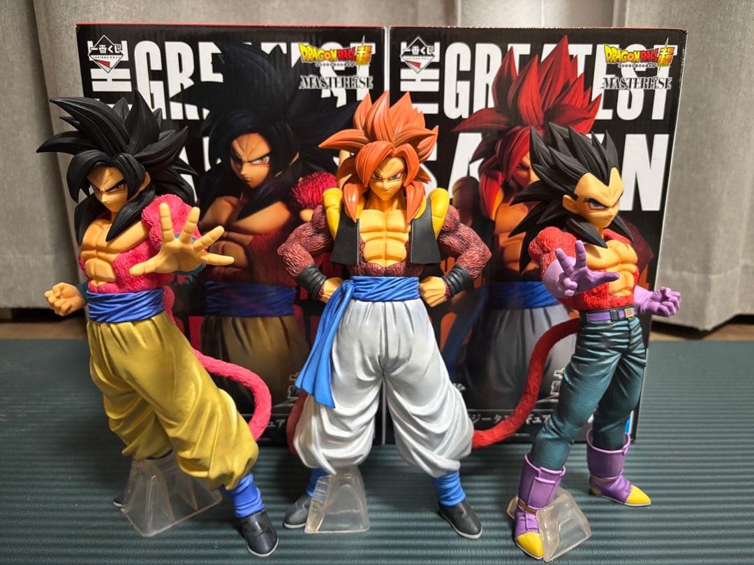 ドラゴンボール　一番くじ　THE GREATEST SAIYAN 3体セット