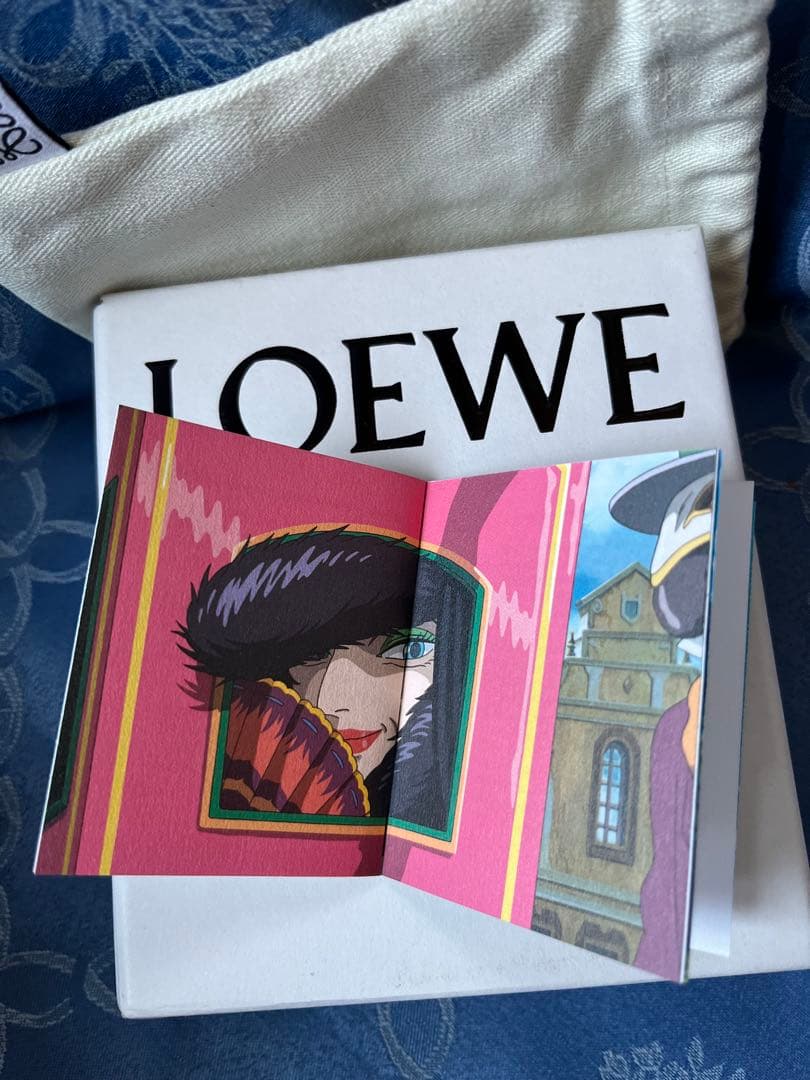 LOEWE ロエベ　ジブリ　ハウルの動く城　カードホルダー　マルクル