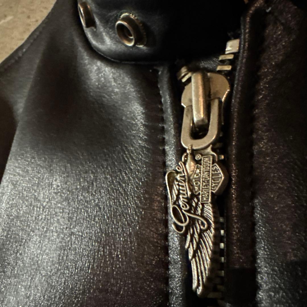 Σさま価格変更済　Harley-Davidson シングルライダースジャケット