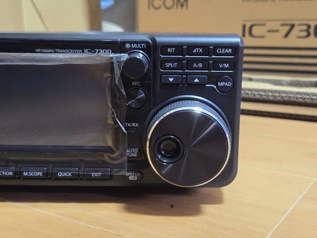 IC-7300 HF 50MHz 未使用品