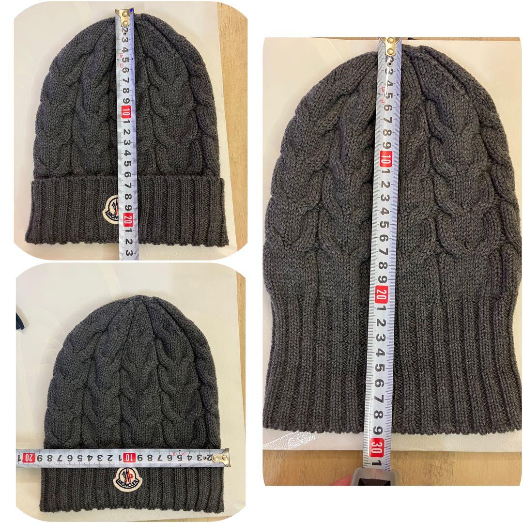 【モンクレールコード認証済】モンクレール　ビーニー　ニット帽　 MONCLER
