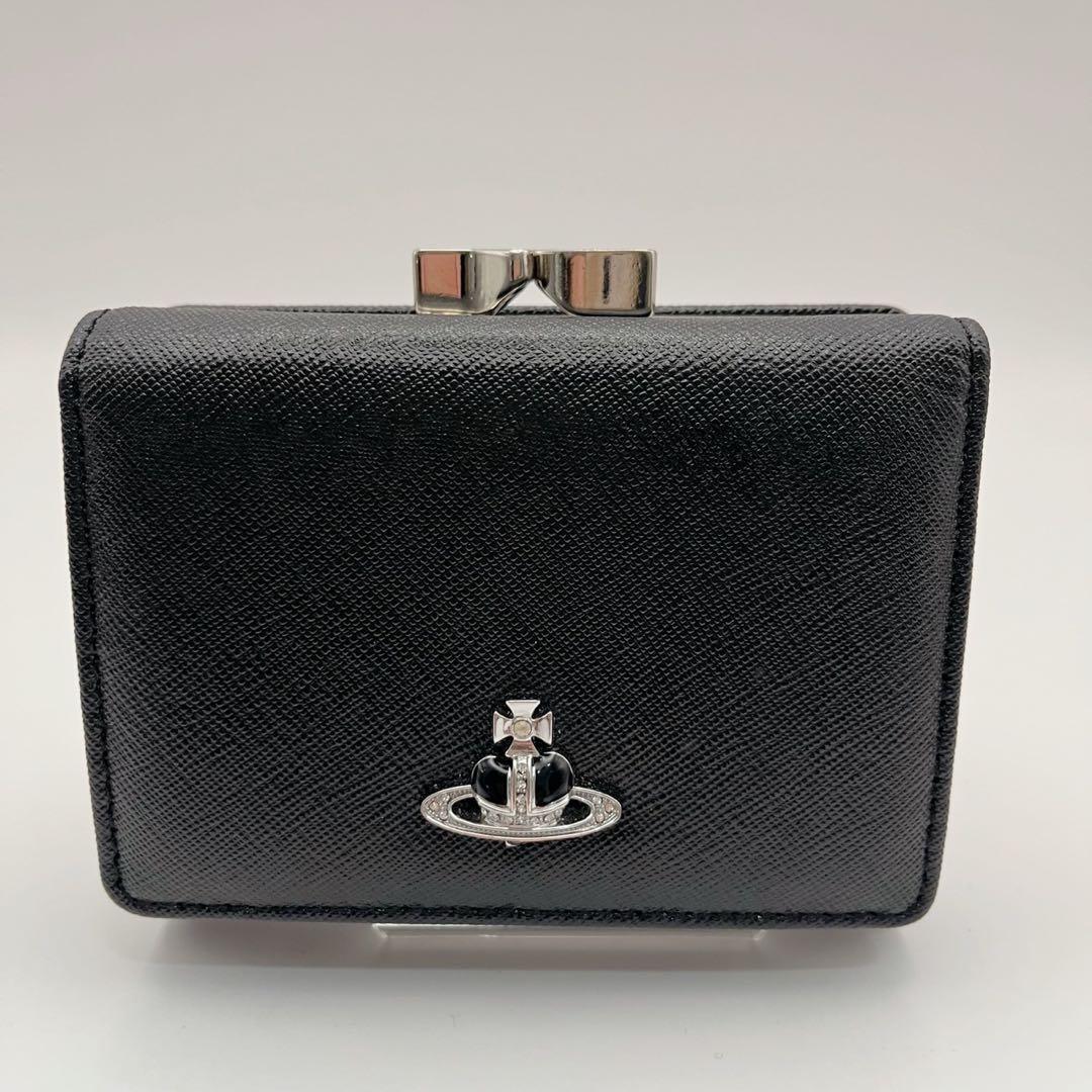 新品未使用✨ヴィヴィアンウエストウッド ディアマンテ オーブ 折り財布 箱付き