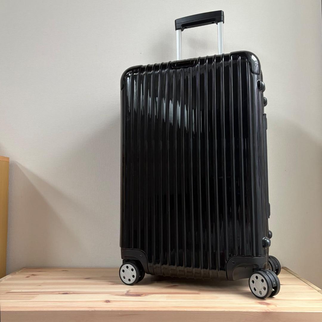 美品　RIMOWA SALSA DELUXE 58L BLACK キャリーケース