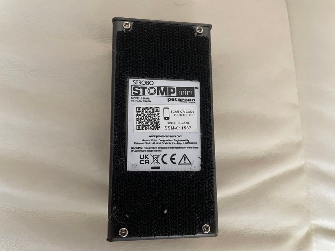 ギター peterson STROBO STOMP mini