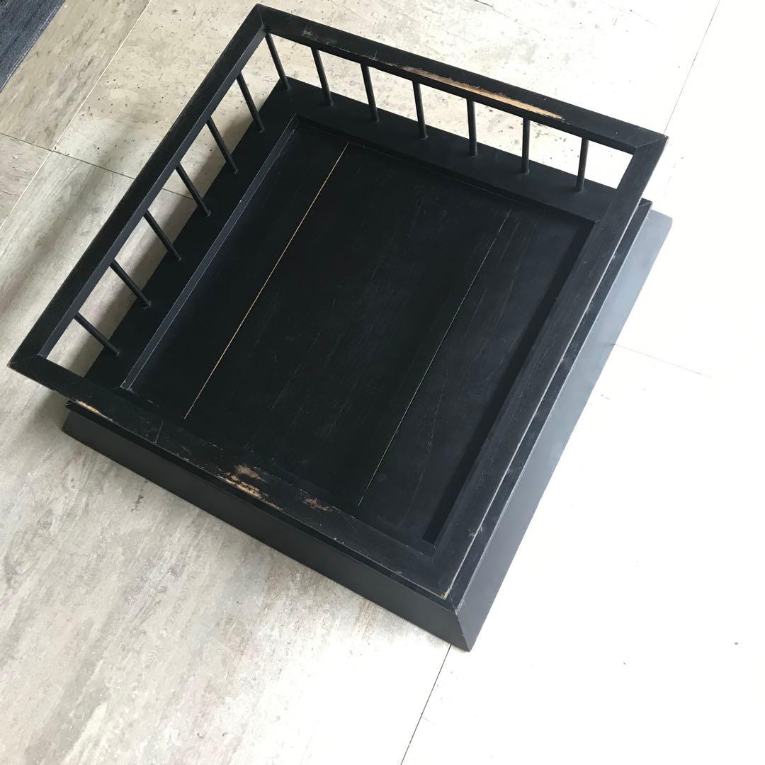 スリランカ製家具2　サイドボード、座卓