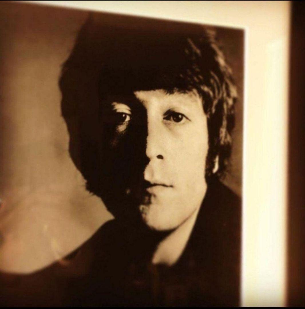 The Beatles リチャードアベドン　ビートルズアート豪華フレーム付