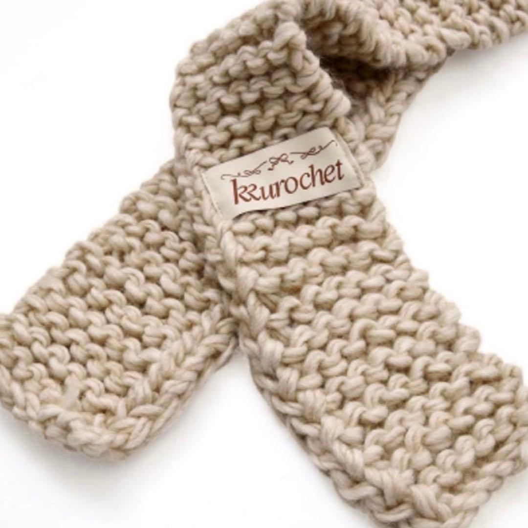 【新品未使用】LESSERAFIM KKUROCHET Hooded Scarf