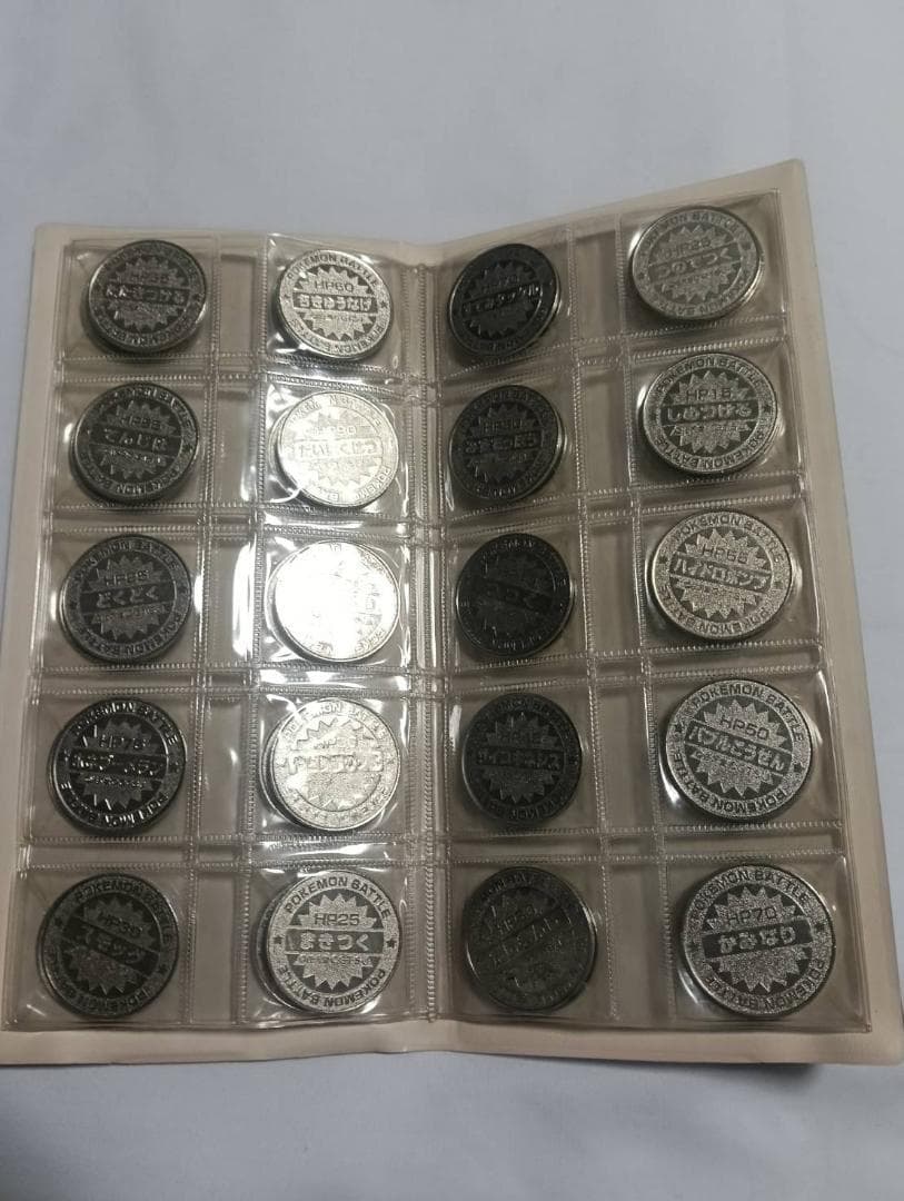 ポケモン メタル　フォルダ　40枚　明治　meiji オレンジ30