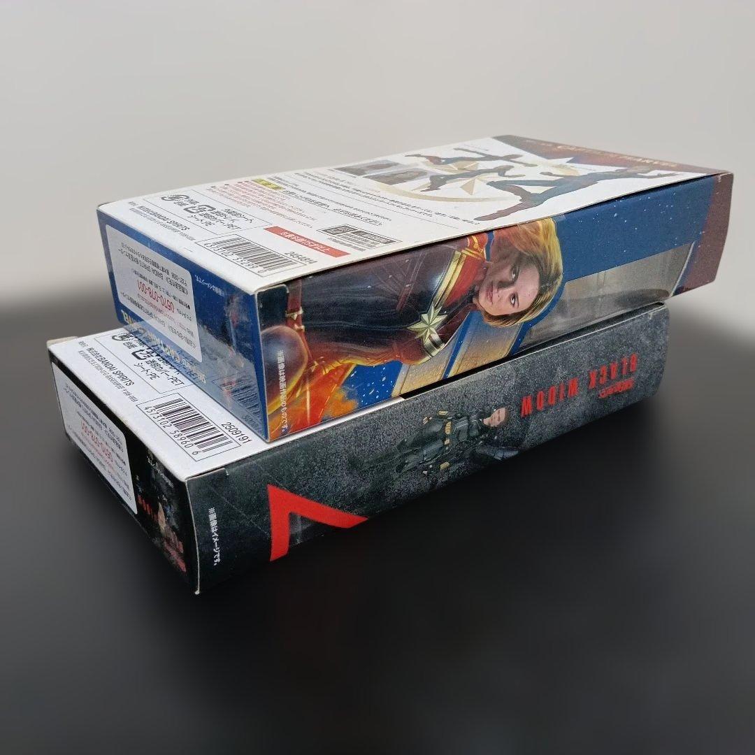 S.H.Figuarts キャプテン・マーベル、ブラックウィドウ 2体セット