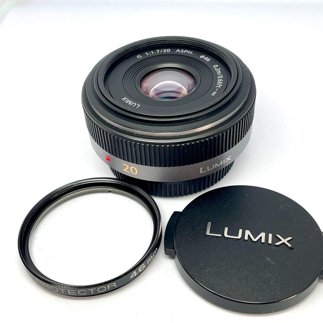 【美品】Panasonic Lumix G 20mm F1.7 H-H020