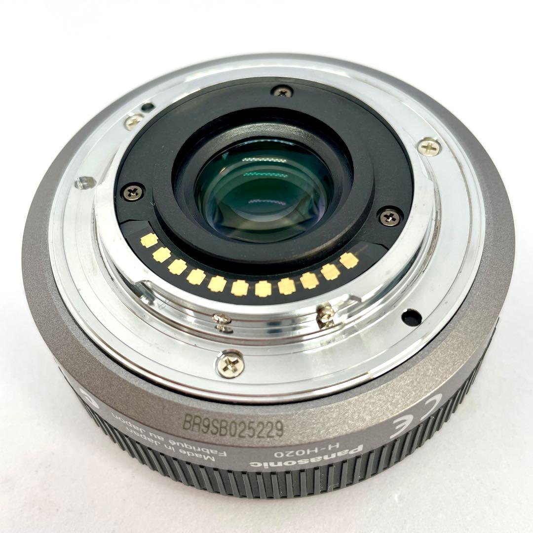 【美品】Panasonic Lumix G 20mm F1.7 H-H020