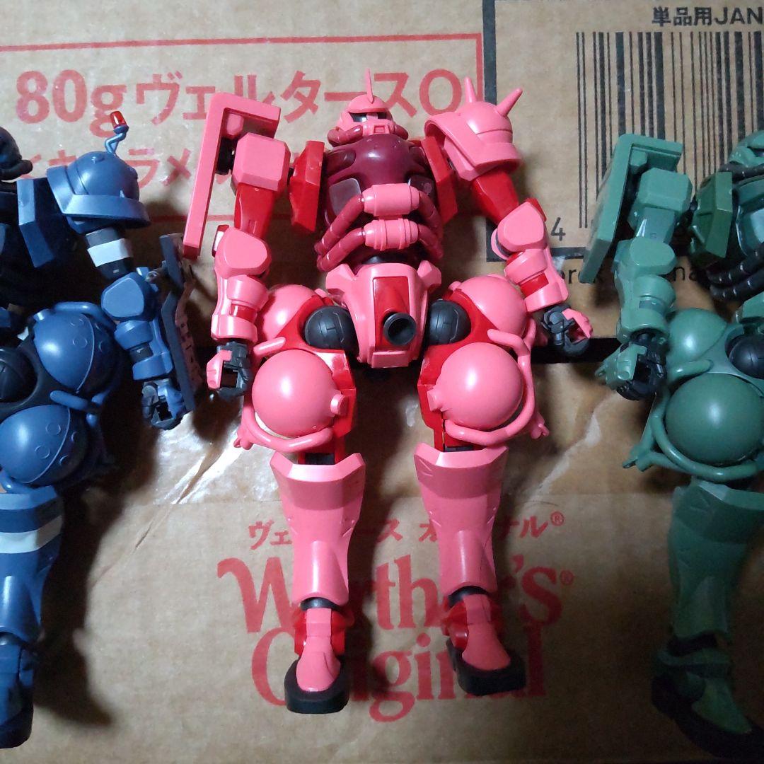 HG GQ ザク3体セット
