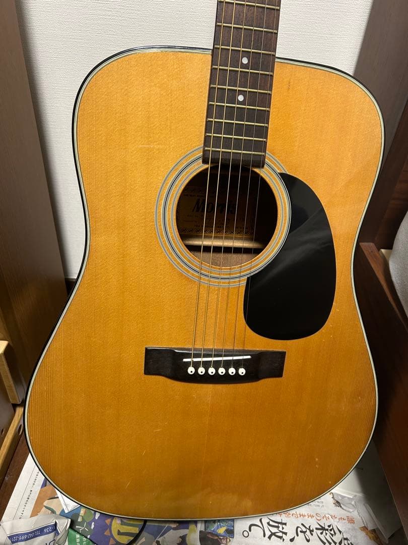 アコースティックギター morris 1975