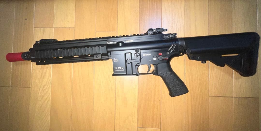 【美品】東京マルイ HK416D DEVGRUカスタム バッテリー付き