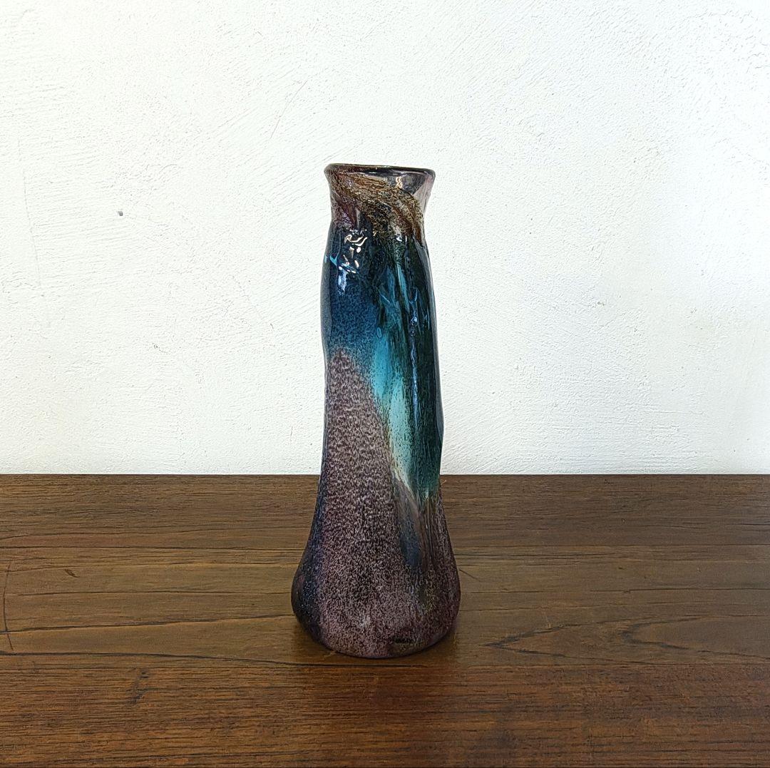 ア*マ様 【稲嶺盛吉】琉球ガラス 花瓶 フラワーベース